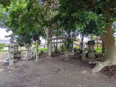 熊手八幡宮の鳥居