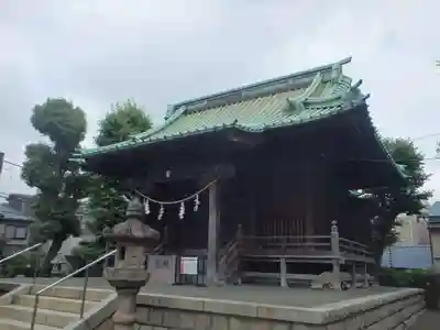 上平間八幡大神の本殿・本堂