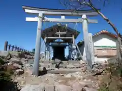 日光二荒山神社奥宮の鳥居