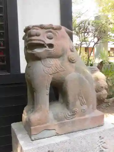 意賀美神社の狛犬