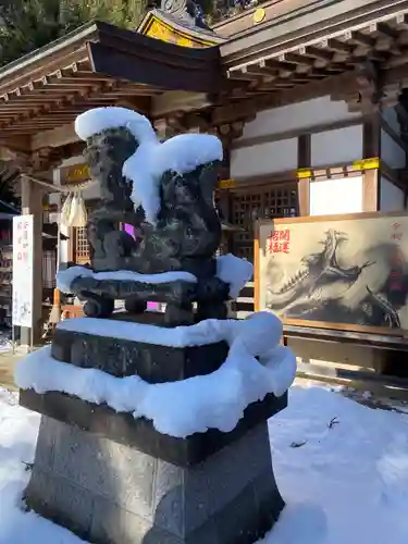 鏡石鹿嶋神社 ＊安産・開運・勝利の神さま＊の狛犬