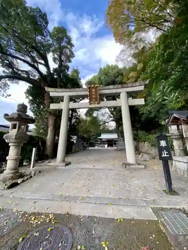 諸羽神社の鳥居