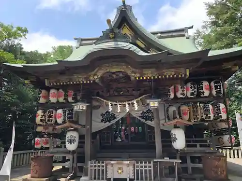 白旗神社の本殿