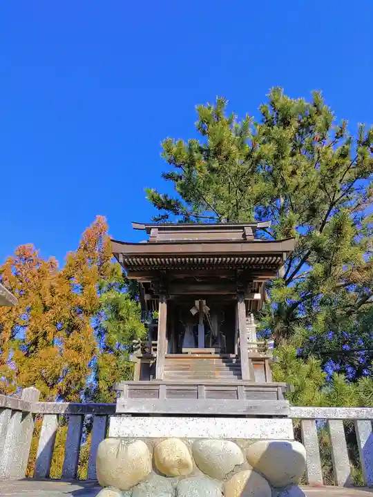 八幡社(小茂井)の本殿・本堂