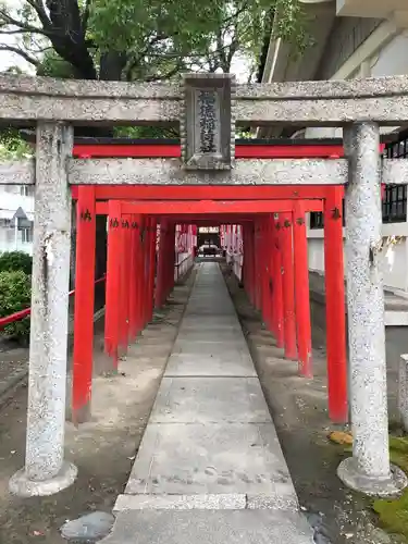 西古渡神社の鳥居