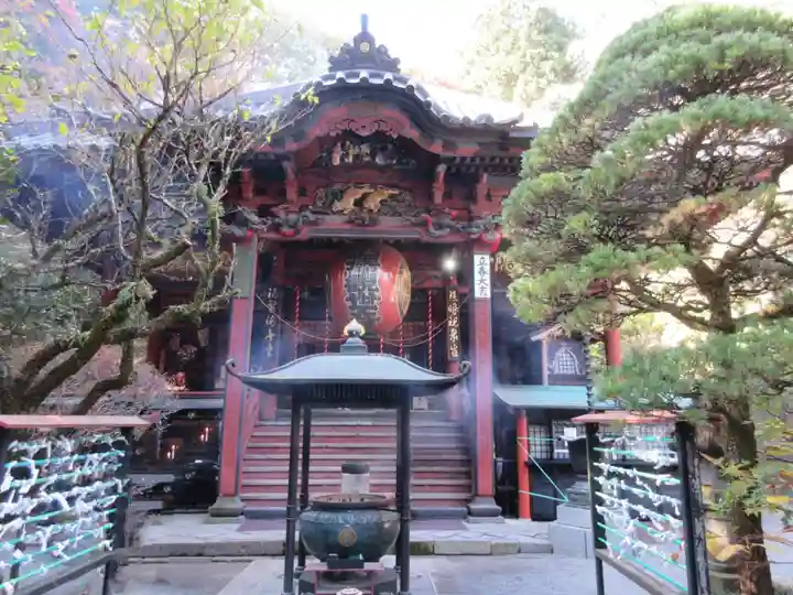 水澤寺(水澤観世音)の本殿・本堂