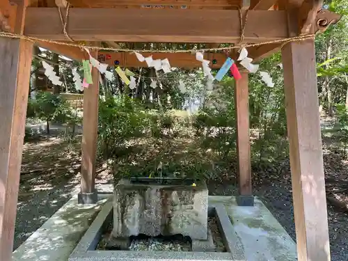 諏訪八幡神社の手水舎