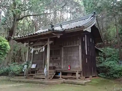 阿口社（赤坂町）の本殿・本堂