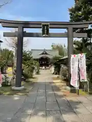 鷺宮八幡神社の鳥居