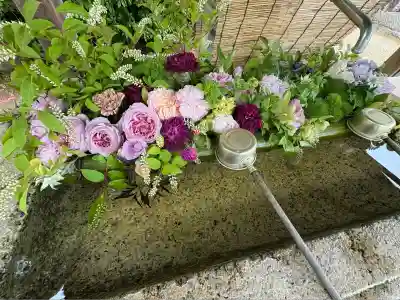 嘉川八幡宮の手水舎