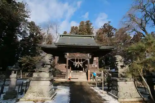 田村神社の狛犬