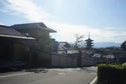 京都霊山護國神社の景色