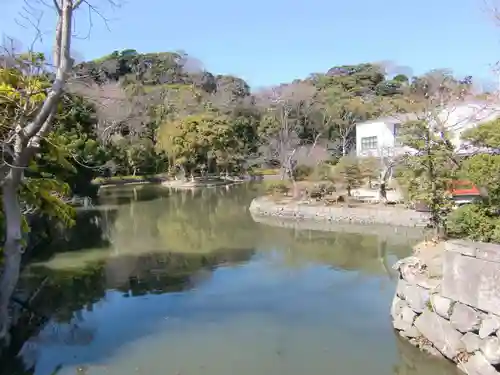 鶴岡八幡宮の庭園