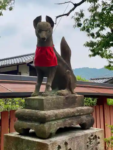 竹中稲荷神社（吉田神社末社）の狛犬