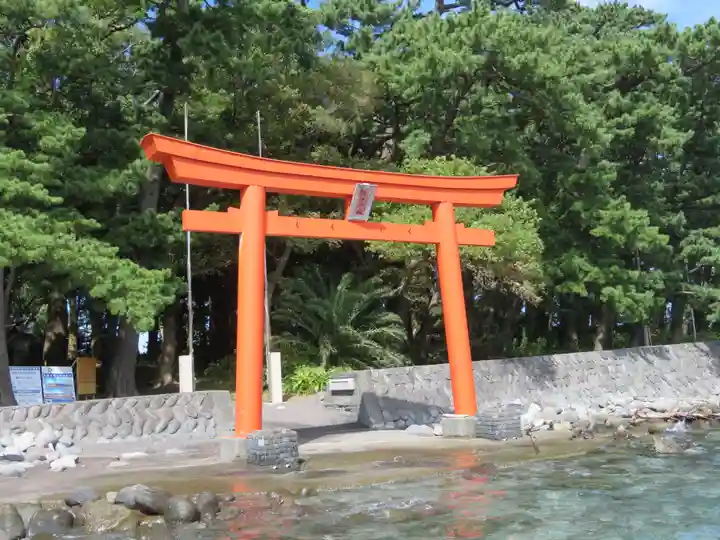 諸口神社の鳥居