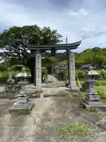 鮭神社の鳥居