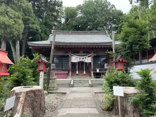 平出雷電神社の本殿・本堂