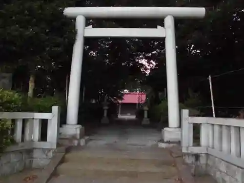 宇都母知神社の鳥居