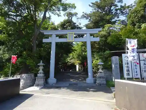 検見川神社の鳥居