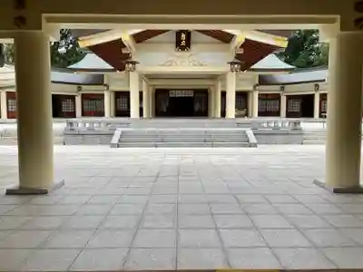 愛知縣護國神社の本殿・本堂