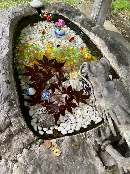 帯廣神社の手水舎