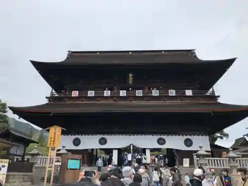 善光寺の山門・神門