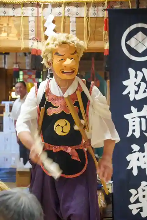 尻岸内八幡神社のお祭り