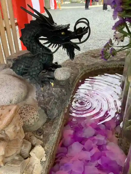 別小江神社の手水舎