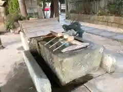 荒井神社の手水