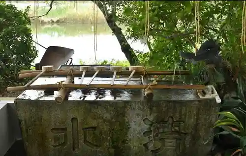 治水神社の手水