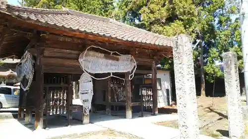 弘安寺の山門