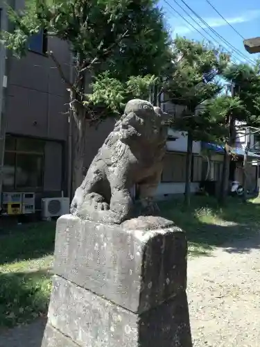 幸宮神社の狛犬