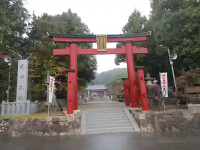 龍田大社の鳥居