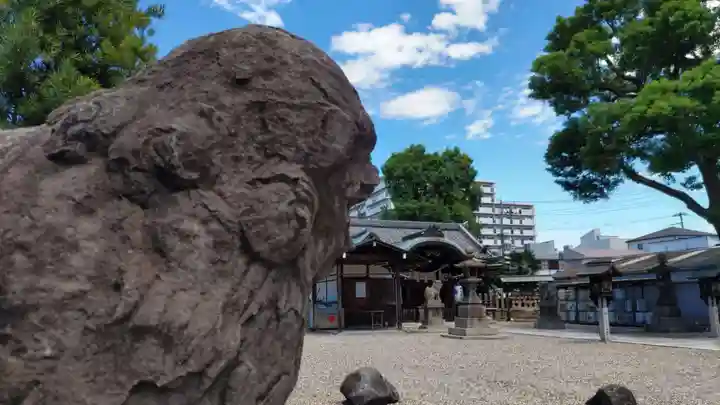 姫嶋神社の狛犬