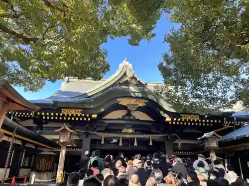 穴八幡宮の本殿・本堂