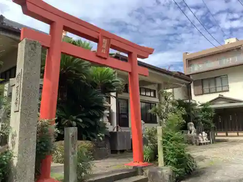 伝昌寺の鳥居