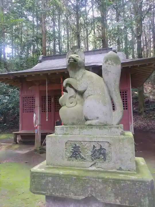 玉藻稲荷神社の狛犬