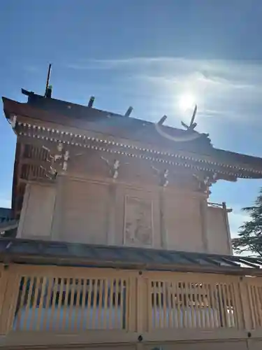 大窪八幡宮の本殿・本堂