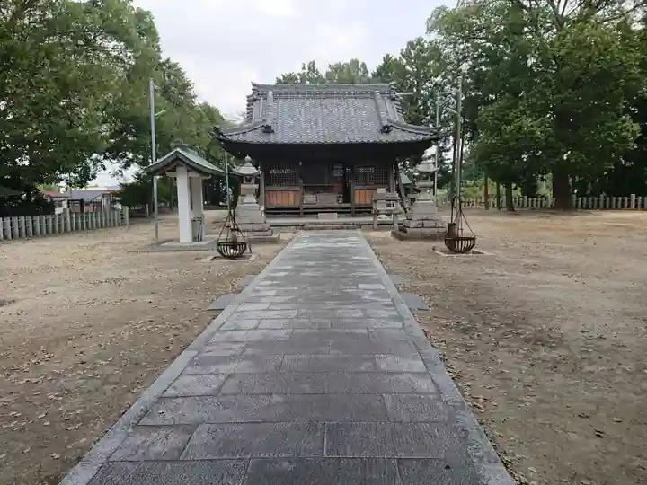 折戸八幡社の本殿・本堂
