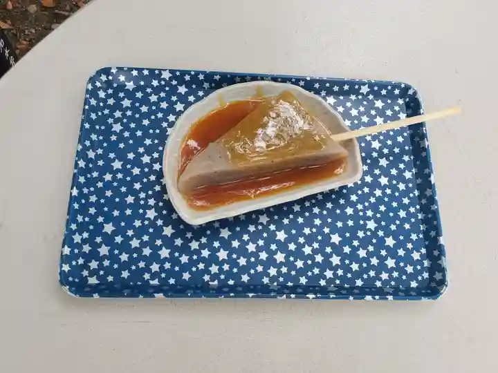 涌釜神社の食事