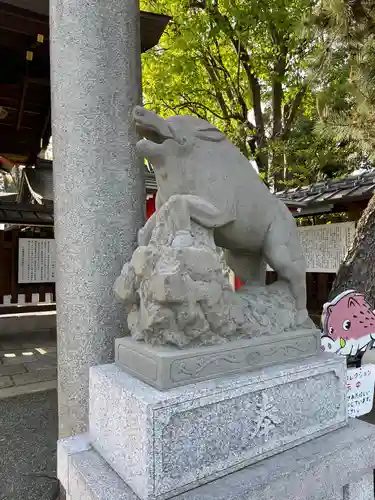 護王神社の狛犬