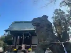 大沼神社の狛犬