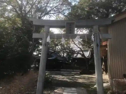 熊野神社の鳥居