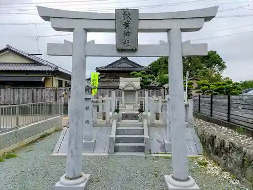 秋葉神社の鳥居