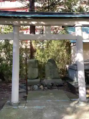 善知鳥神社の鳥居