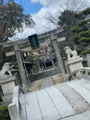 老松神社の鳥居