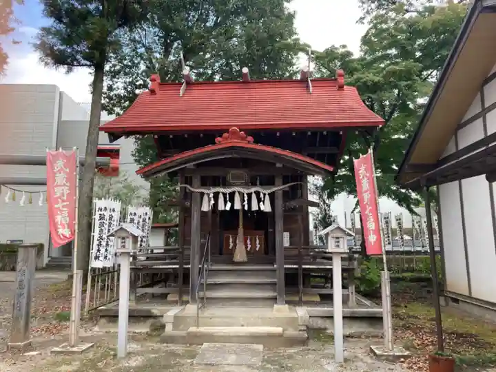 諏訪八幡神社の本殿・本堂