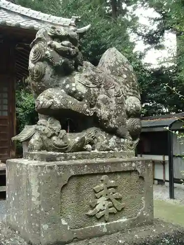 下野 星宮神社の狛犬