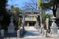 新田神社の鳥居