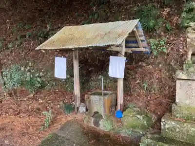 天一神社の手水舎